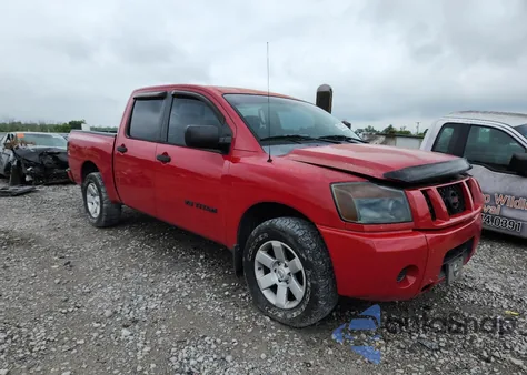 2008 Nissan Titan Xe из США, поврежденный, VIN 1N6AA07D08N353747
